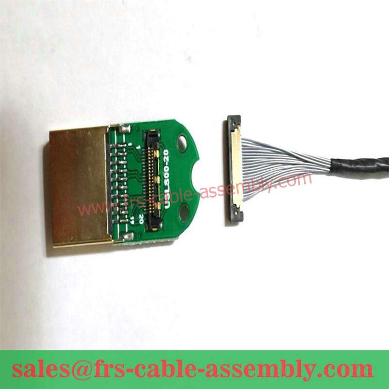 Custom Cable LVDS Micro coaxial A2542H-20P-1 Manufacturer