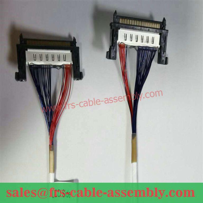 LVDS Micro Coaxial DF9C 41P 1V20 768x768, Professional Cable Assemblies ndi Wiring Harness Opanga
