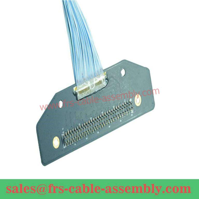 LVDS Micro coaxial HRS DF9A-31S-1V Cable Assemblies Manufacturer