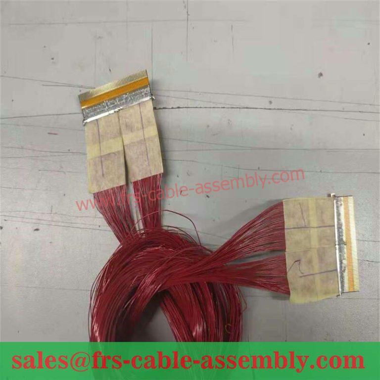 Micro Coaxial Cable DF80 50P 0.5SD52 768x768, Professional Cable Assemblies and Wiring Harness Manufacturers