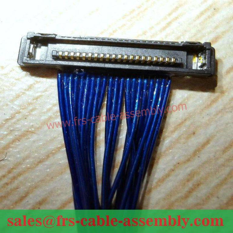 Micro Coaxial Cable HIROSE DF9 19P 768x768, Fabricants professionals de conjunts de cables i arnes de cablejat