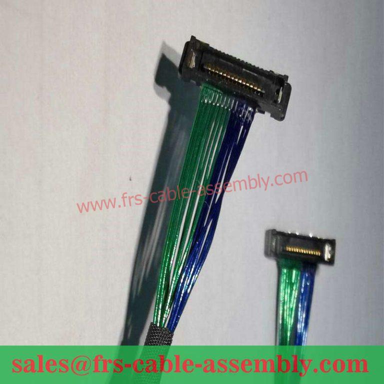 Micro Coaxial Cable IPEX 20455 A20E 12 S 768x768, Comhthionóil Cábla Gairmiúla agus Déantóirí Úim Sreangaithe